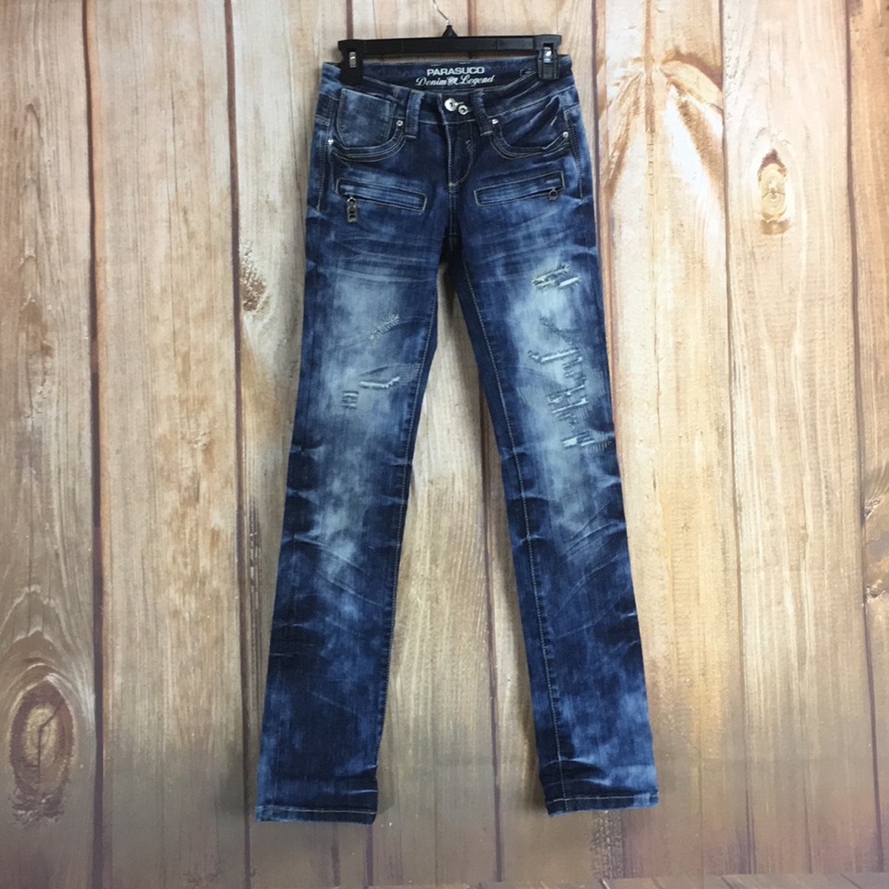 ➡️Parasuco Kiera Fit Distressed Jean Size 24